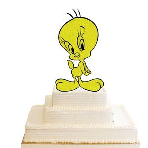 Large Hand Crafted 3D Tweety Bird Cake Topper